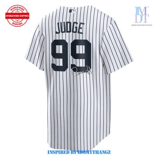 New York Yankees Aaron Judge Signature Limited Edition Baseball Jersey