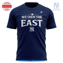 New York Yankees Fanatics Navy 2024 AL East Division Champions Locker Room Shirt 2