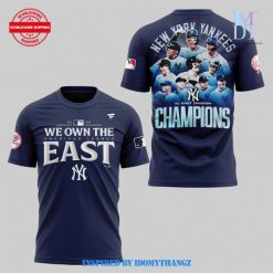 New York Yankees We Own The AL East Division Champions 2024 Shirt