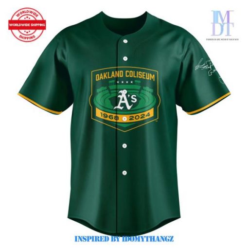 Oakland Athletics As Thank You Oakland 56 Year Jersey