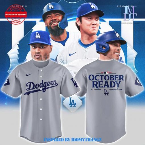 October Ready Los Angeles Dodgers 2024 Baseball Jersey