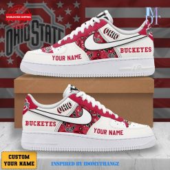 Ohio State Buckeyes Limited Edition Air Force 1 Shoes