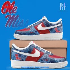 Ole Miss Rebels Ice Water Limited Air Force 1 Sneakers