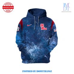 Ole Miss Rebels NCAA 2024 Big12 Nike Limited Hoodie