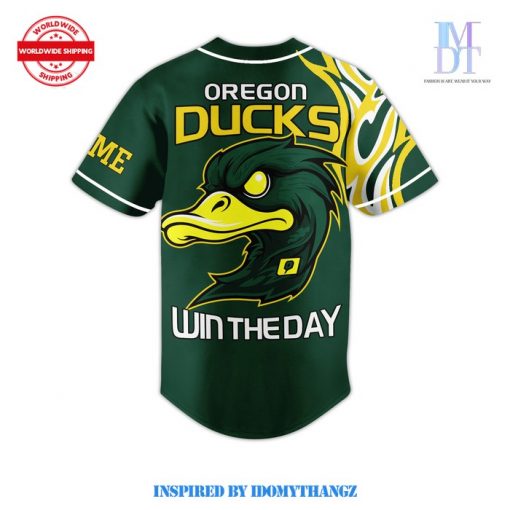 Oregon Ducks Win The Day Special Edition Baseball Jersey