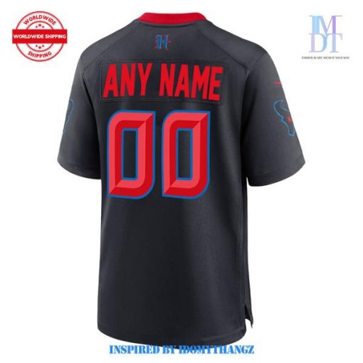 Personalized Houston Texans H-Town Football Jersey 2024