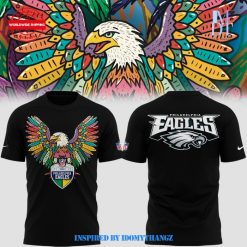 Philadelphia Eagles 2024 Black T-Shirt