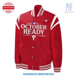 Philadelphia Phillies 2024 October Ready Postseason Baseball Jacket