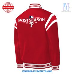 Philadelphia Phillies 2024 October Ready Postseason Baseball Jacket