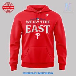 Philadelphia Phillies NL East Division Champions 2024 Red Hoodie