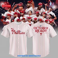 Philadelphia Phillies Postseason 2024 Baseball Jersey