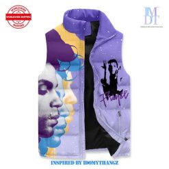 Prince Nothing Compares 2 U Sleeveless Puffer Jacket