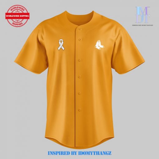 Red Sox Special Honoring Childhood Cancer Awareness Month Jersey