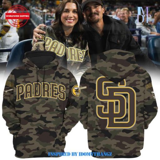 San Diego Padres 2024 Camo Hoodie