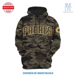 San Diego Padres 2024 Camo Hoodie