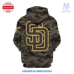 San Diego Padres 2024 Camo Hoodie