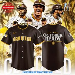 San Diego Padres Fanatics Brown 2024 MLB Postseason Limited Baseball Jersey