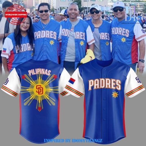 San Diego Padres Filipino Heritage Night Padres 2024 Baseball Jersey