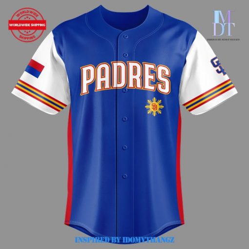 San Diego Padres Filipino Heritage Night Padres 2024 Baseball Jersey