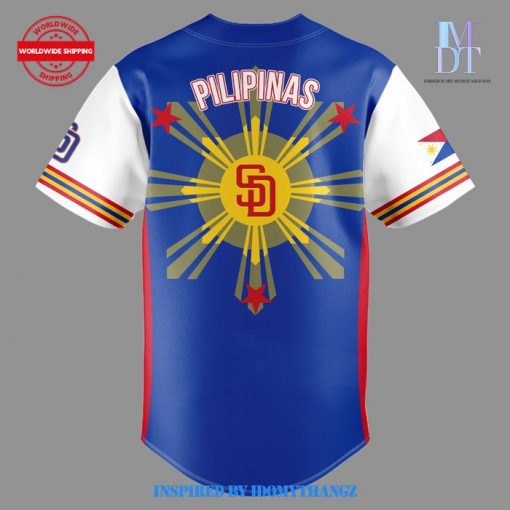 San Diego Padres Filipino Heritage Night Padres 2024 Baseball Jersey