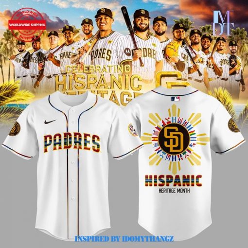 San Diego Padres Hispanic Heritage Month 2024 Baseball Jersey