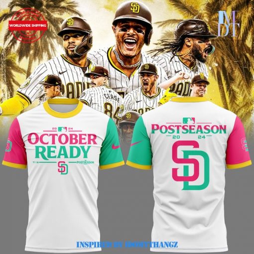 San Diego Padres Vacation October Ready Limited T-Shirt