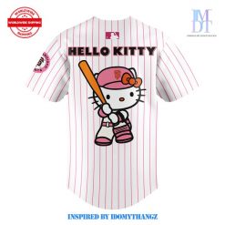 San Francisco Giants x Hello Kitty Stripe Baseball Jersey