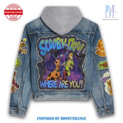 Scooby Doo Where Are You Hooded Denim Jacket