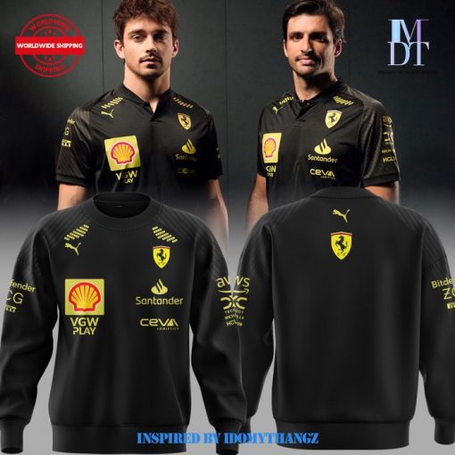 Scuderia Ferrari Monza Special Edition Black SweatShirt