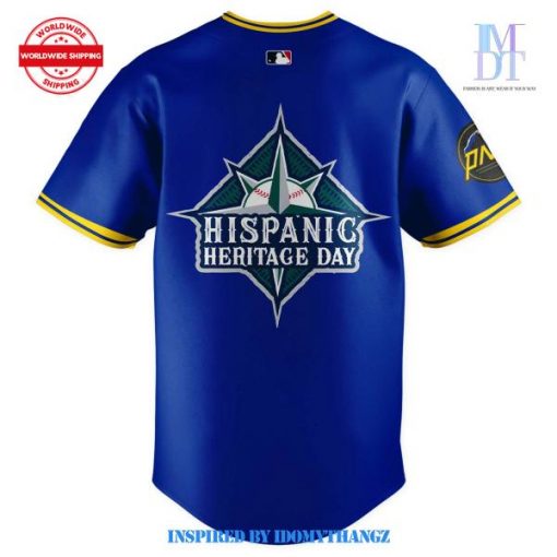 Seattle Mariners 2024 Hispanic Heritage Day Jersey