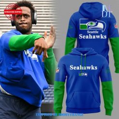 Seattle Seahawks Throwback 2024 Hoodie