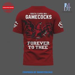 South Carolina Gamecocks Forever To Thee Red T-Shirt