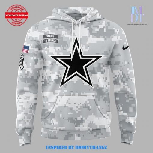 Special 2024 Dallas Cowboys Salute to Service Hoodie