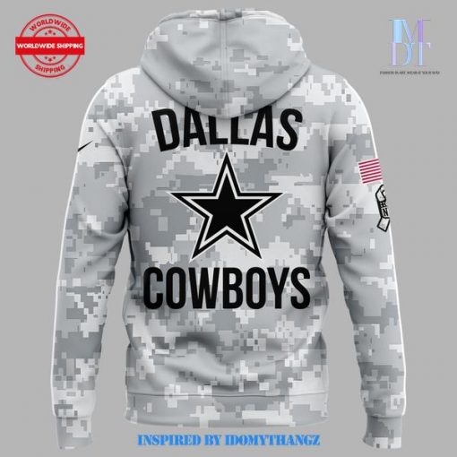 Special 2024 Dallas Cowboys Salute to Service Hoodie