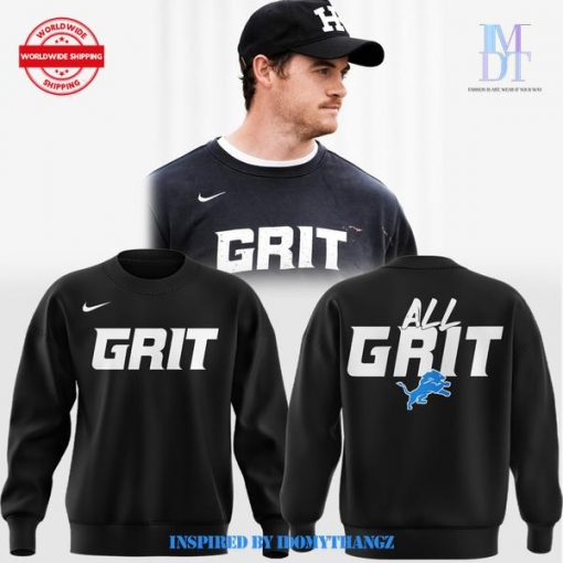 Special Edition Detroit Lions All Grit Sweatshirt