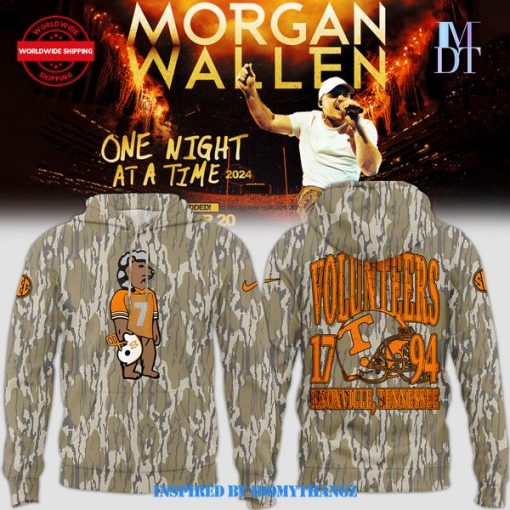 Special New Tennessee x Morgan Wallen Camo Hoodie