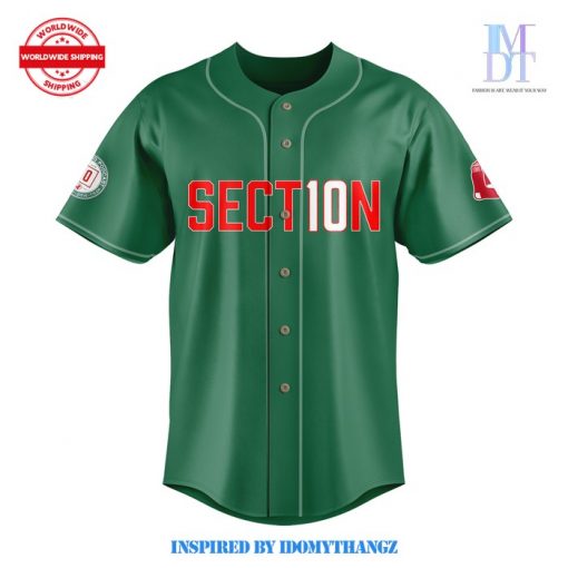 Special Section 10 Podcast Red Sox Baseball Jersey