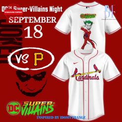 St. Louis Cardinals 2024 DC Super Villains Night Baseball Jersey