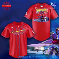 St. Louis Cardinals Back to the Future The Musical Night 2024 Baseball Jersey