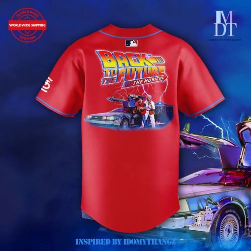 St. Louis Cardinals Back to the Future The Musical Night 2024 Baseball Jersey