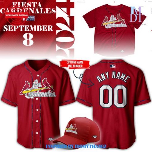 St. Louis Cardinals MLB 2024 Fiesta Cardenales Limited Baseball Jersey