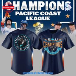 Sugar Land Space Cowboys Pacific Coast League 2024 Champions Navy Baseball Jersey