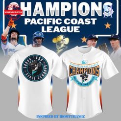 Sugar Land Space Cowboys Pacific Coast League 2024 Champions White Baseball Jersey 1