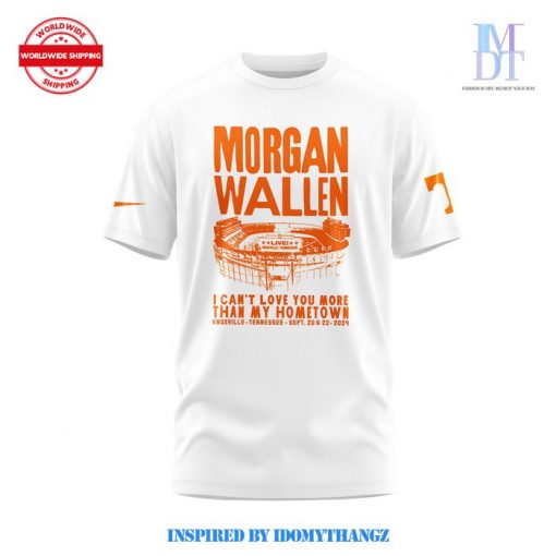 Tennessee Morgan Wallen Knoxville 2024 Limited Nike White Shirt