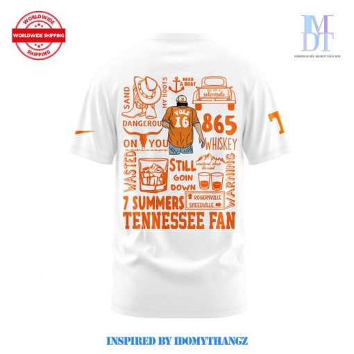 Tennessee Morgan Wallen Knoxville 2024 Limited Nike White Shirt