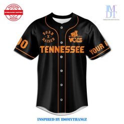 Tennessee Volunteers Football Go Big Orange Baseball Jersey