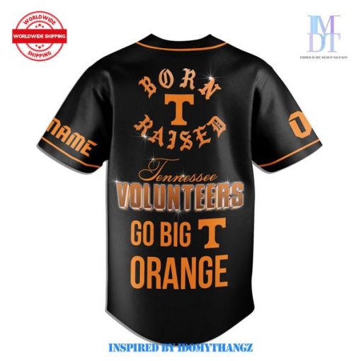 Tennessee Volunteers Football Go Big Orange Baseball Jersey