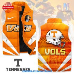 Tennessee Volunteers VOLS Orange Sleeveless Puffer Jacket