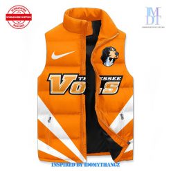 Tennessee Volunteers VOLS Orange Sleeveless Puffer Jacket