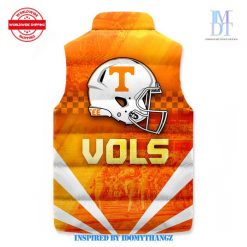 Tennessee Volunteers VOLS Orange Sleeveless Puffer Jacket